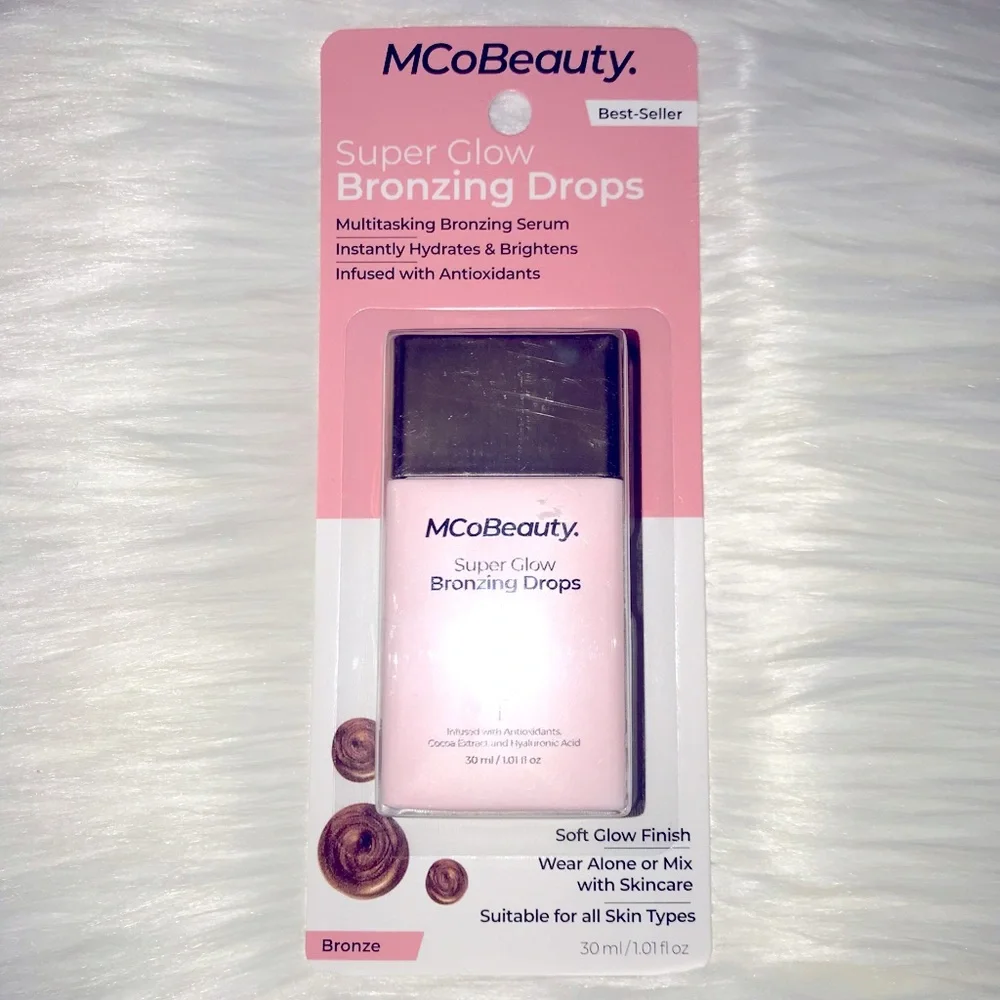 New MCoBeauty SUPER GLOW BRONZING DROPS